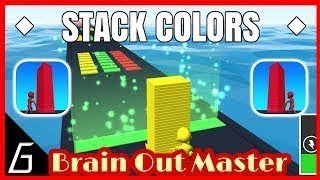 Stack Colors Level 60 Walkthrough | Brain Out Master | #shorts