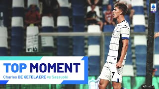Charles De Ketelaere scores his first in Serie A | Top Moment | Sassuolo-Atalanta | Serie A 2023/24