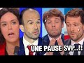 Manon Aubry et Bompard démasque l'hypocrisie de Macron et RECADRE le plateau de BFM