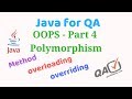 Java OOPS - Part4 - Polymorphism | Method overloading | method overriding