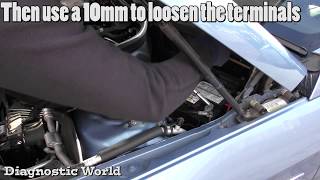 Mercedes W212 Battery Remove Replacement Guide E Class