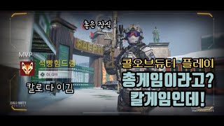 내인생 드디어 재능을 찾았다! / 콜오브듀티 플레이 / 엄마한테 자랑해야지