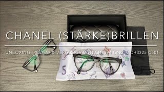 Chanel Brillen (mit Sehstärke) CH3394 C.622 \u0026 CH3325 C.501 - Unboxing, Langzeit-Review \u0026 Vergleich