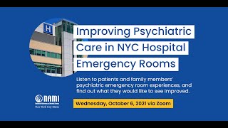 Improving Psychiatric Care in NYC Hospital Emergency Rooms