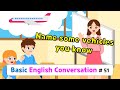 Ch.51 Name some vehicles you know | Basic English Conversation Practice for Kids