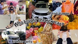 WHO BOUGHT THE NEW CAR ? 🩷FINALLY!! 😍 BIRTHDAY PARTY + GIFTS 😍