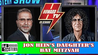 𝗧𝗵𝗲 𝗛𝗼𝘄𝗮𝗿𝗱 𝗦𝘁𝗲𝗿𝗻 𝗦𝗵𝗼𝘄 - Artie TV Show Jon Hein's daughter's bat mitzvah invitation list how 13