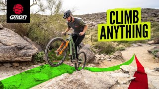 How To Improve Your Mountain Bike Climbing | Line Choice, Technique & Setup Tips