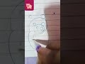 one circle # pig # YouTube shorts # Mishti art & craft