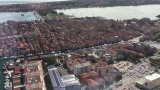 Chioggia è Sottomarina vista dal cielo