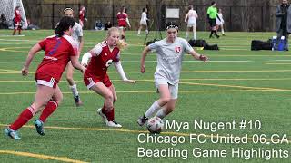 Mya Nugent - 4.2022 Beadling Game Highlights