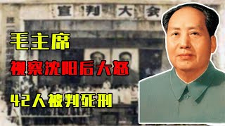 1950年，毛主席视察东北，却被一顿饭惹怒，回京后：42人被判死刑