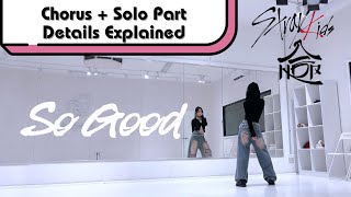 @StrayKids 스트레이키즈 Hyunjin 'So Good’ Details Explained Dance Tutorial