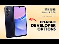 How to Enable Developer Options on Samsung Galaxy A15 5G | Tips, Tricks & Hidden Features