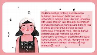 STOP KEKERASAN TERHADAP PEREMPUAN || Campaign