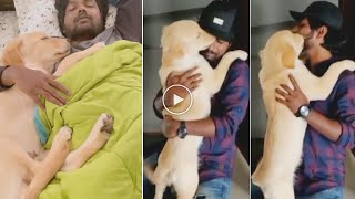 Actor Suhas SUPER LOVELY Moment With His Dog | Daily Culture