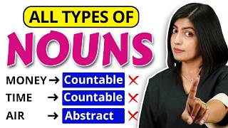 All Types of Nouns😱 just in 10 Minutes | Learn English Grammar | English Connection Kanchan Keshari