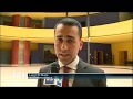 Luigi Di Maio - Tg1 - candidato premier del MoVimento 5 Stelle