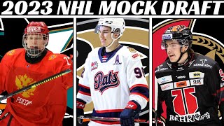 2023 NHL Draft Lottery Simulation + 2023 NHL Mock Draft Top 10