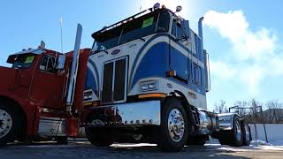 1990 Peterbilt 362 Cabover Sleeper, Stock # 48674