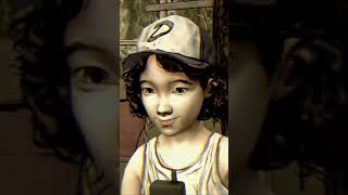 CLEMENTINE FINAL WORDS TO HER PARENTS TWD #shorts
