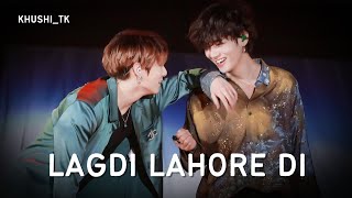 Lagdi Lahore Di~Taekook Hindi Song Mix FMV | 15k Special 🥳