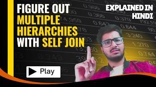 Figure out Multiple Hierarchies in SQL Using Self Join | Full Guide with Implementation