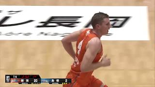 新潟アルビレックスBBvs島根スサノオマジック｜B.LEAGUE第1節 GAME2Highlights｜10.01.2017 プロバスケ (Bリーグ)