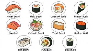 Every type of Sushi explained