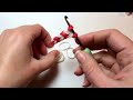 candy cane for christmas loom band charm without the rainbow loom