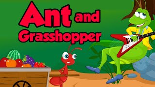 একটি পিঁপড়া এবং ফড়িঙ্গের গল্প| The Ant and Grasshopper in Bengali #CartoonWorld2DChannel #StoryCW2D