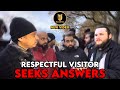 Genuine Visitor Probes Muslim With Thought-Provoking Questions | Mansur | Speakers Corner