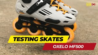 NEW SKATES DAY! Testing the Oxelo MF500 Inline Skates