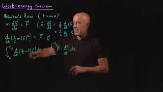 Work-Energy Theorem | Lecture 38 | Vector Calculus for Engineers