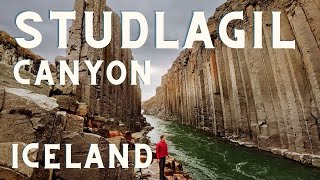 Favorite Spot in Iceland: Studlagil Canyon // Drone Video