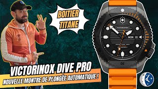 VICTORINOX DIVE PRO: FULL TEST of the new AUTOMATIC DIVING WATCH 🥽🔥