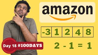 Amazon Coding Question | Minimum difference pair | #100DaysOfCode code io English