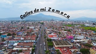 La calles de mi Zamora Michoacán cómo se va viendo la 5 de mayo y el Mercado Hidalgo y en el Valle