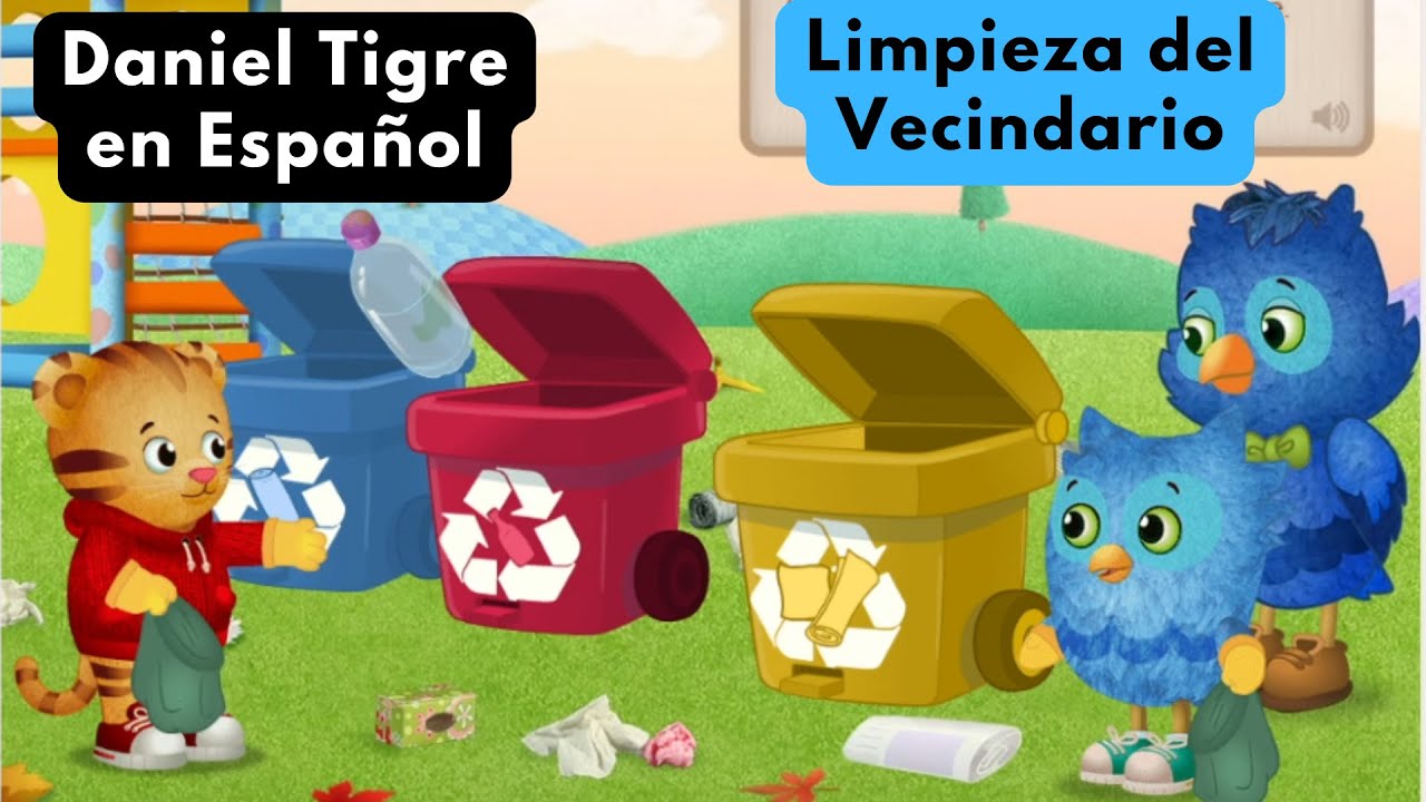 Limpieza Del Vecindario || Daniel Tigre En Español || PBS GAME FOR KIDS ...