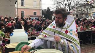 Освячення води у Кіцмані. Свято-Миколаївська церква