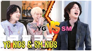When You put YG Kids Around SM Kids ( Blackpink, Winner, Super Junior, Big Bang, SNSD...)