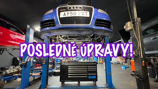 Ep16 Audi RS6 inštalácia vstrekovania vody / methanolu a zvuk ktorý mi nedá spávať ...