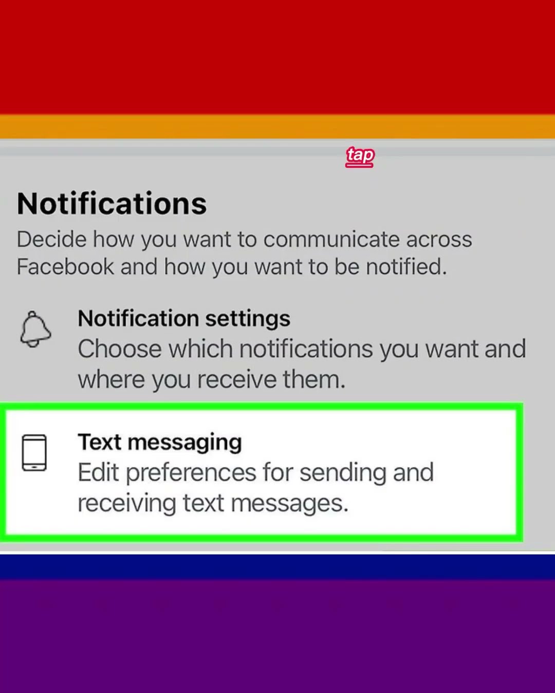 How to turn off Facebook notifications