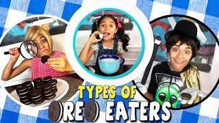 Types of Oreo Eaters - Funny Skit // GEM Sisters