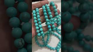 Blue Magnesite Turquoise #crystals Firoza Bracelet – 8 MM (Healing And Purification) call8440084867