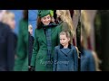 princess catherine shines in green for christmas service at sandringham 2024