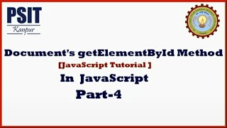 Document: getElementById() Method Example JavaScript Part-4