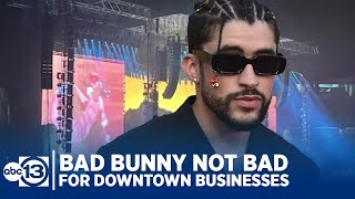 Bad Bunny not bad for downtown Houston businesses