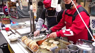 Korean sweet pancake / Korean street food