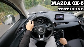 2021 Mazda CX-3 2.0 121HP Crossover | POV Test drive| 0-100 on motorway | review